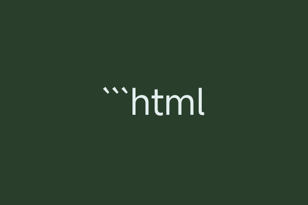 ```html